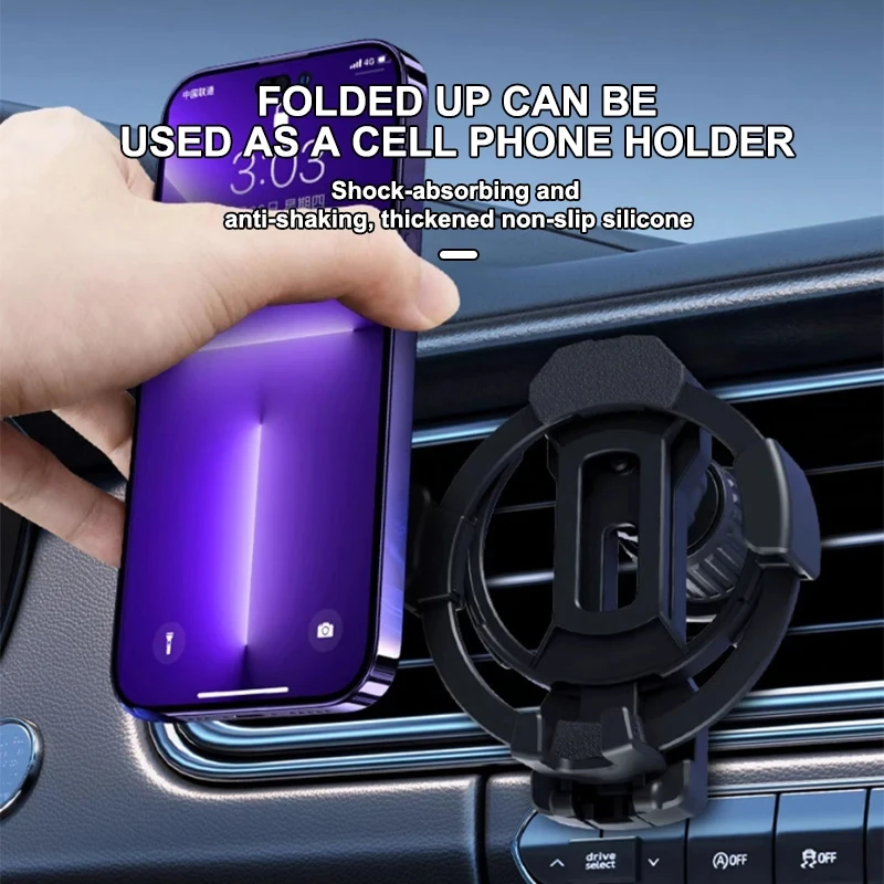 Универсальный Регулируемый Автомобильный Подстаканник 2-в-1 Подставка Для