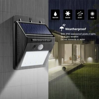led solar lights outdoor pir motion sensor led wall lights sconce waterproof solar for garden street lamp outdoor lighting