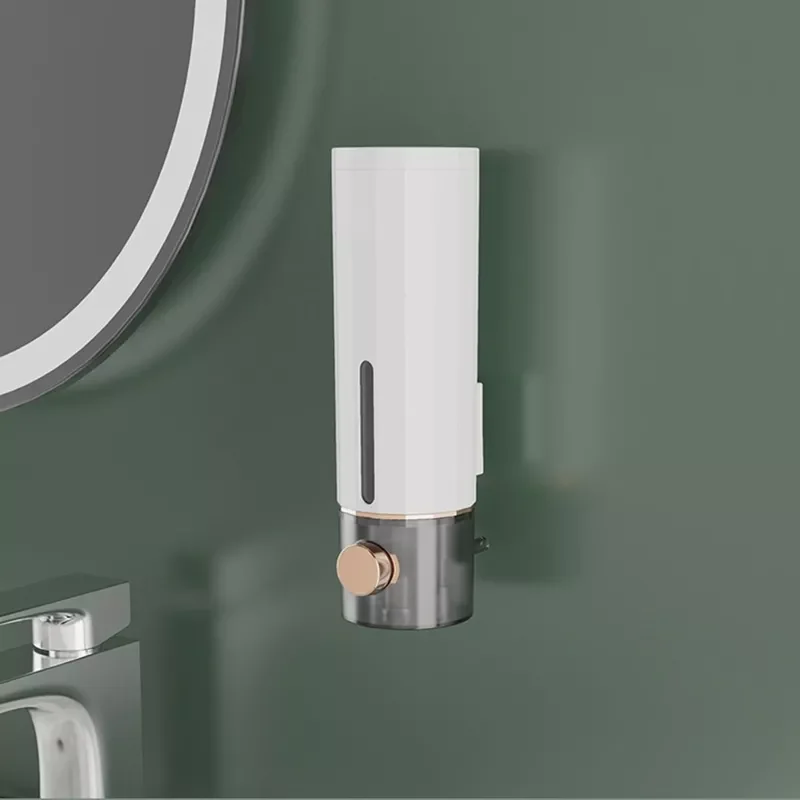 

450ml Wall Mounted Manual Shower Dispenser Holds Shampoo Conditioners Shampoo Shower Gel Box