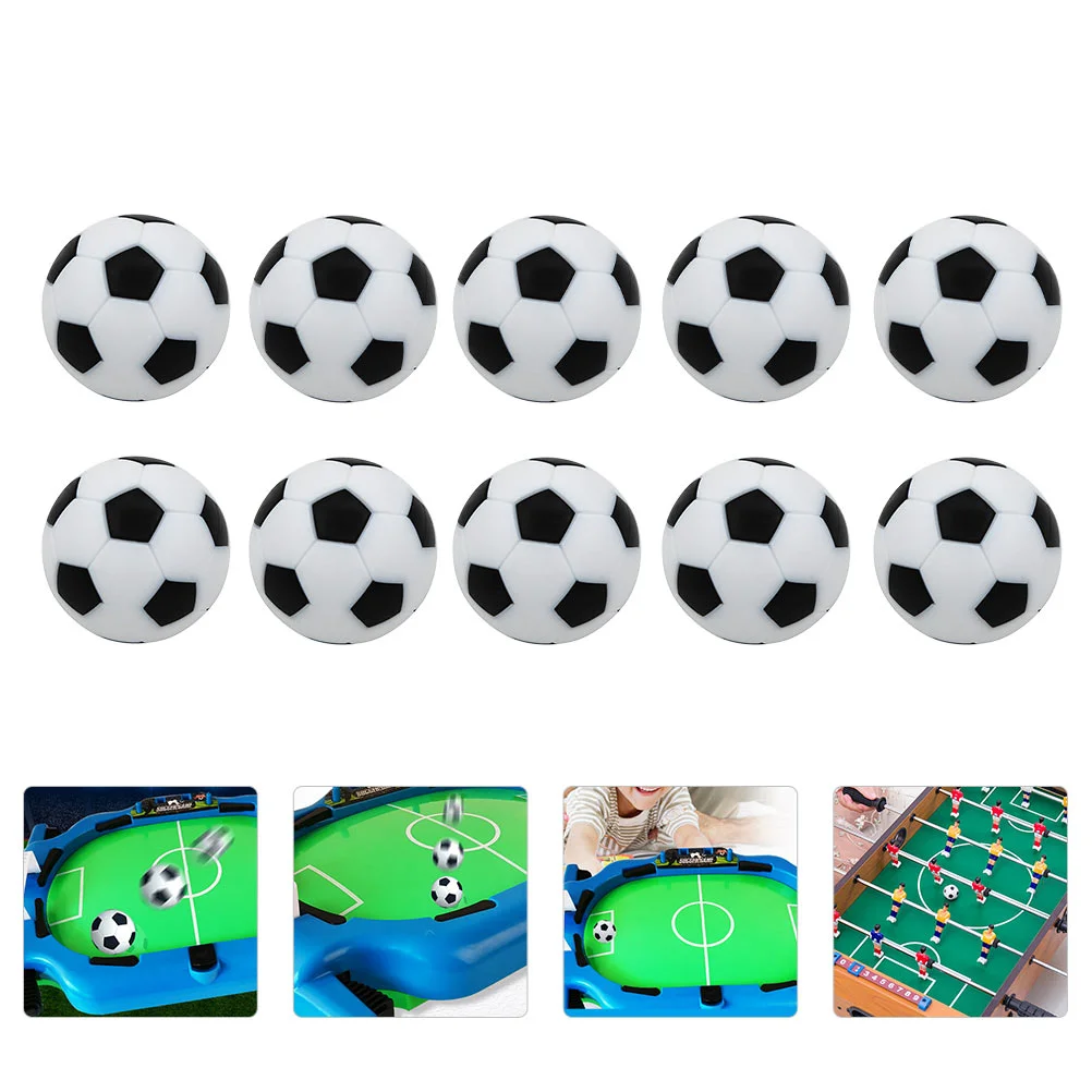 

18Pcs Small Footballs Replacement Classic Tabletop Soccer Game Accessories