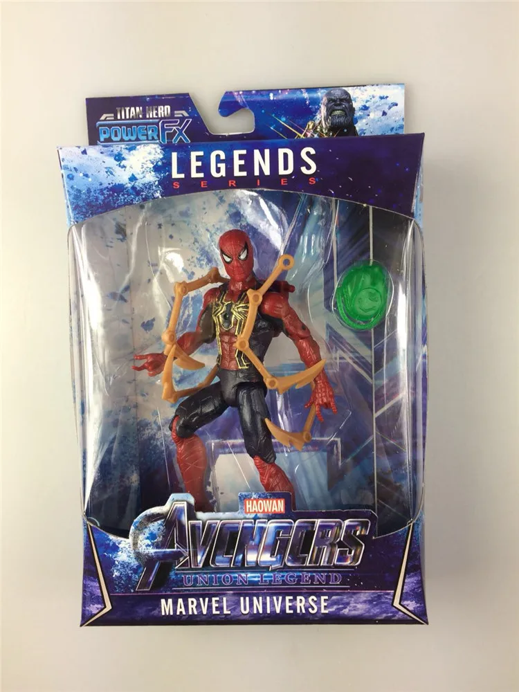 

Marvel Avengers Endgame Action Figures Dolls Cartoon Iron Man Hulk Captain America Luminous Toy Model Collection Toy Kids Gift