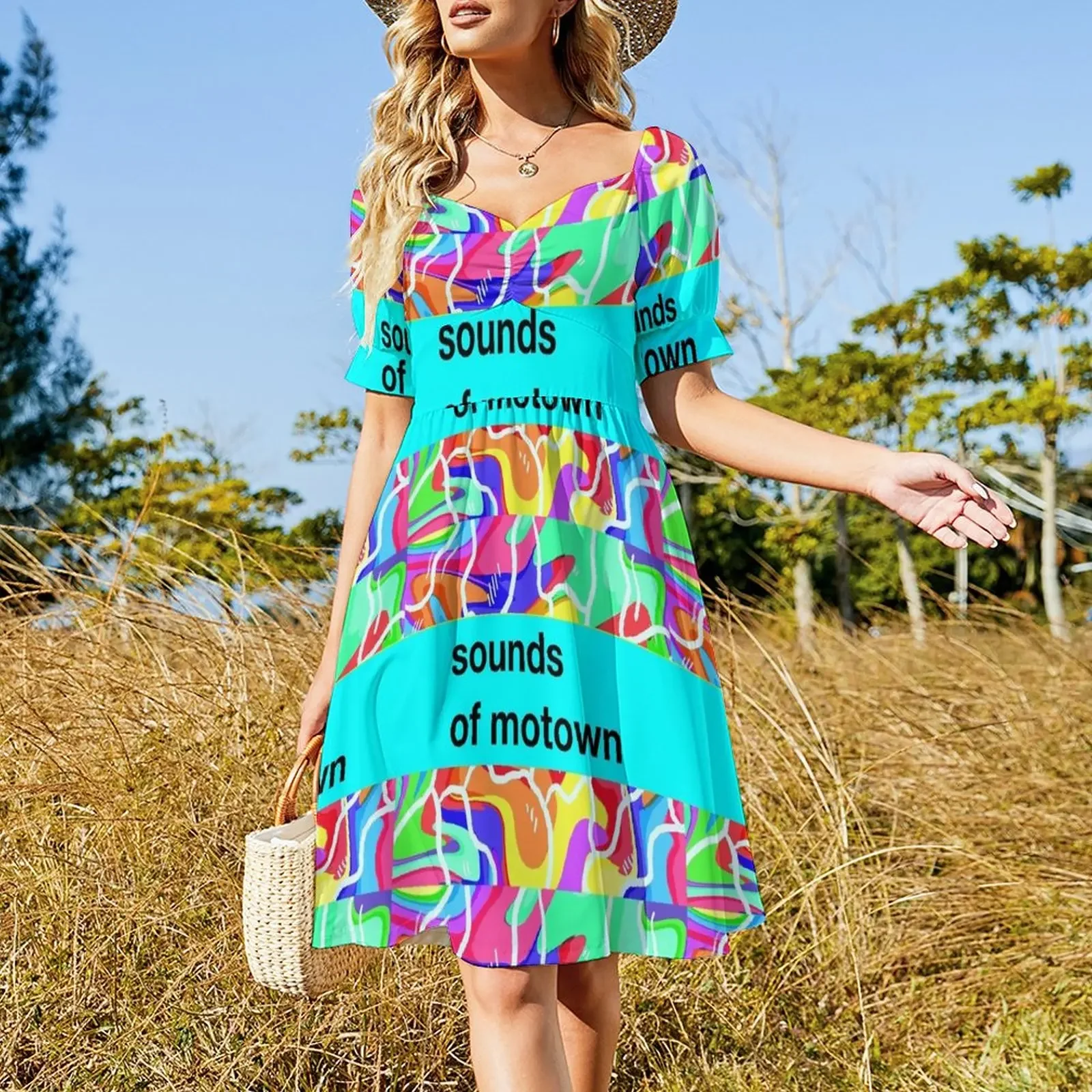 Платье из полиэстера Sounds of Motown