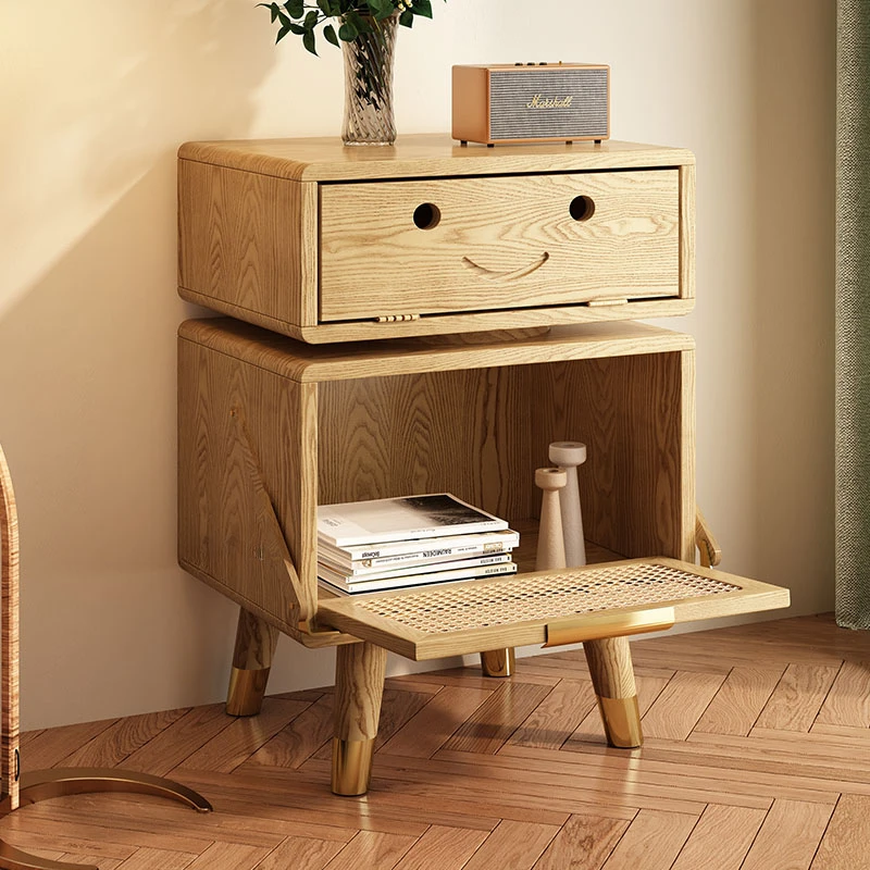 Органайзер кремовые прикроватные тумбочки современные европейские милые из