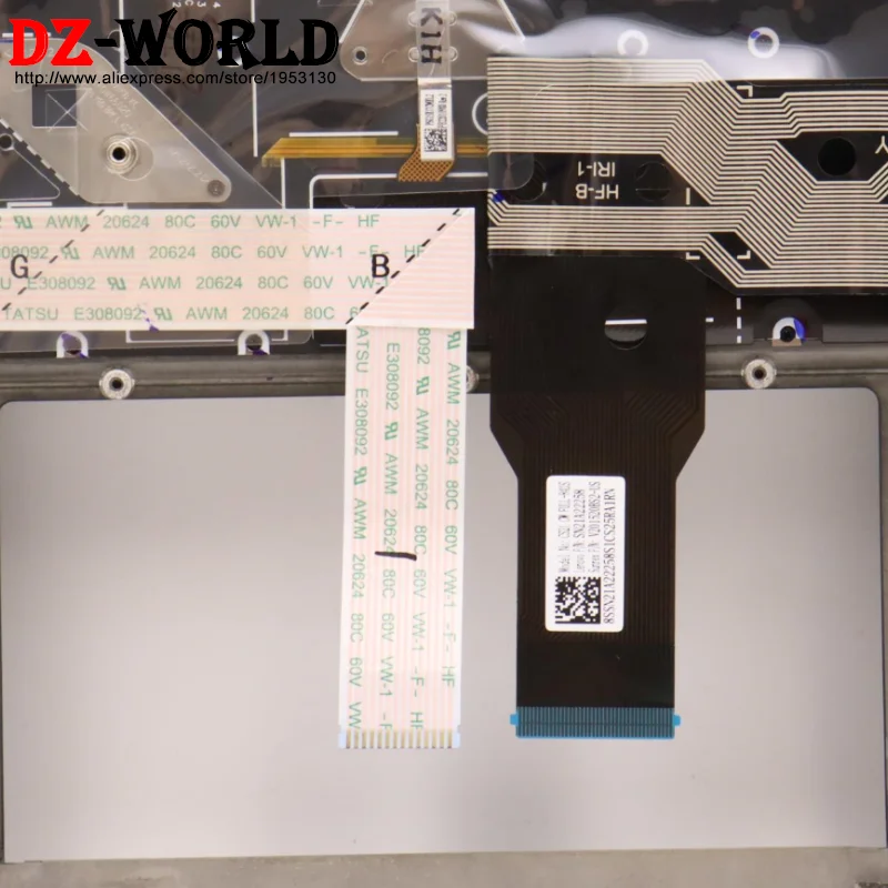 Тайская клавиатура с корпусом и верхним для ноутбука Lenovo Thinkpad T14s Gen2 5M11C47849 5M11C47851