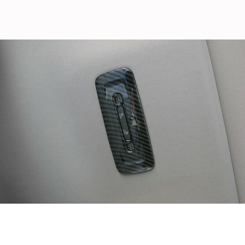 Для Toyota Camry 2018-2020 стиль из углеродного волокна задняя лампа для чтения отделка