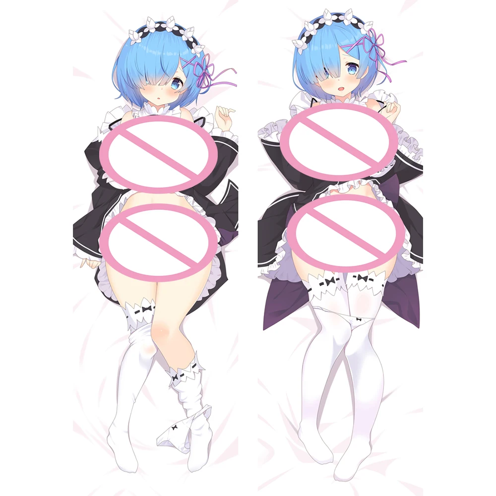 

Re:Life in a different world from zero Rem Dakimakura Pillow Case Hugging Body Pillowcase Otaku Bedding Custom Pillow Cover