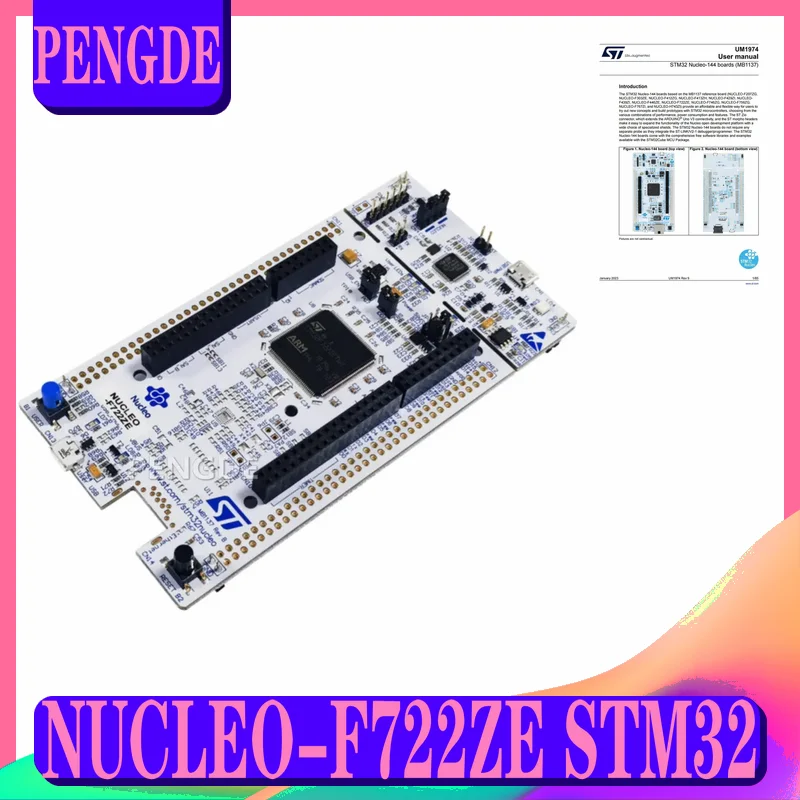 NUCLEO-F722ZE STM32 Nucleo-144 плата разработки с stm32f7226mcu поддерживает Arduino ST Zio и morpho