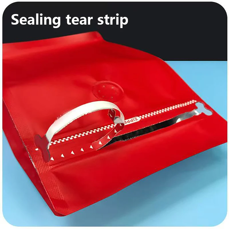 Восьмиугольный герметичный мешок для кофейного клапана JinSen пакеты хранения