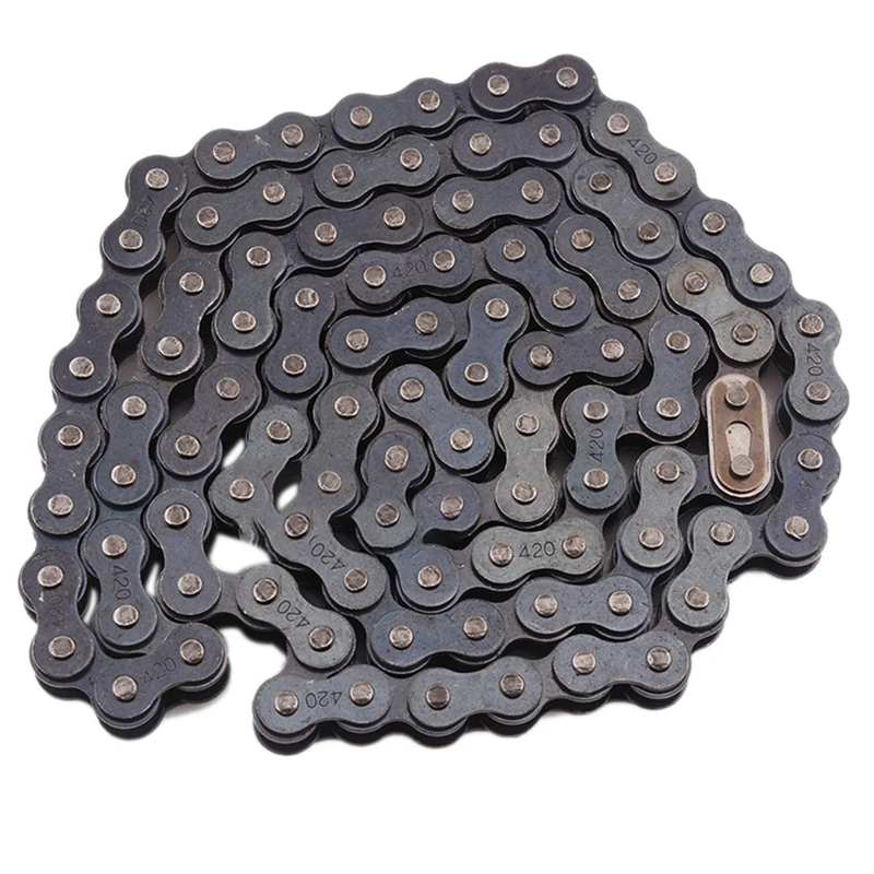Цепь для мотокросса 420 звездочка цепь квадроцикла набор звеньев цепи приводная