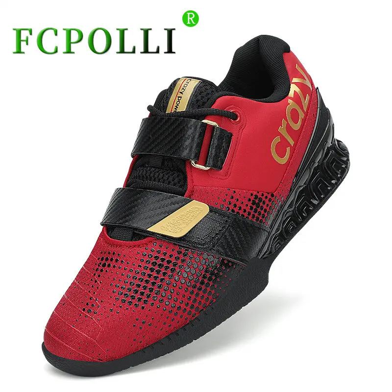 

Hot Sale Men Weight Lifting Shoes Brand Designer Squat Hard pull shoes Man Indoor Gym Shoes Mens Rubber Sport Sneakers Men