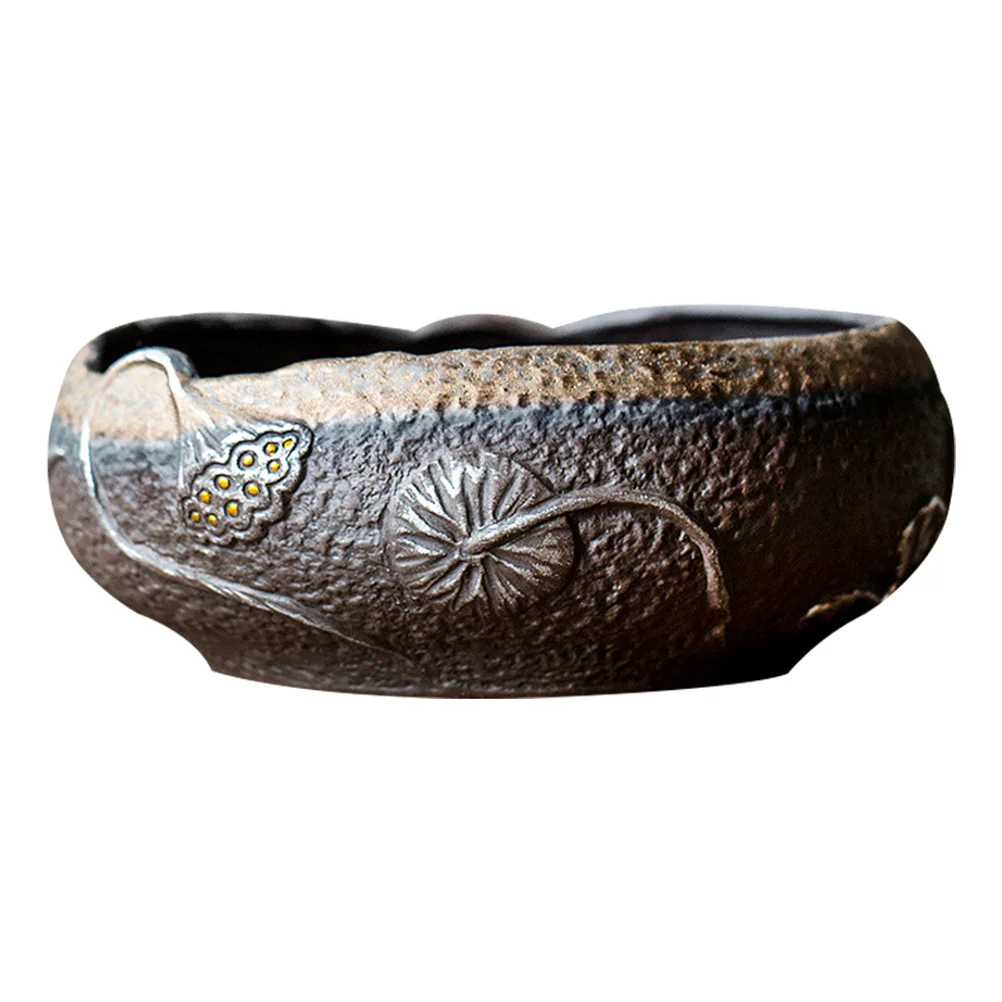

Bowl Matcha Tea Chinese Cup Pot Plate Salad Holdercandy Bonsai Garden Outdoor Pouring Traditional Ink Kongfu Chawan Clay Pottery