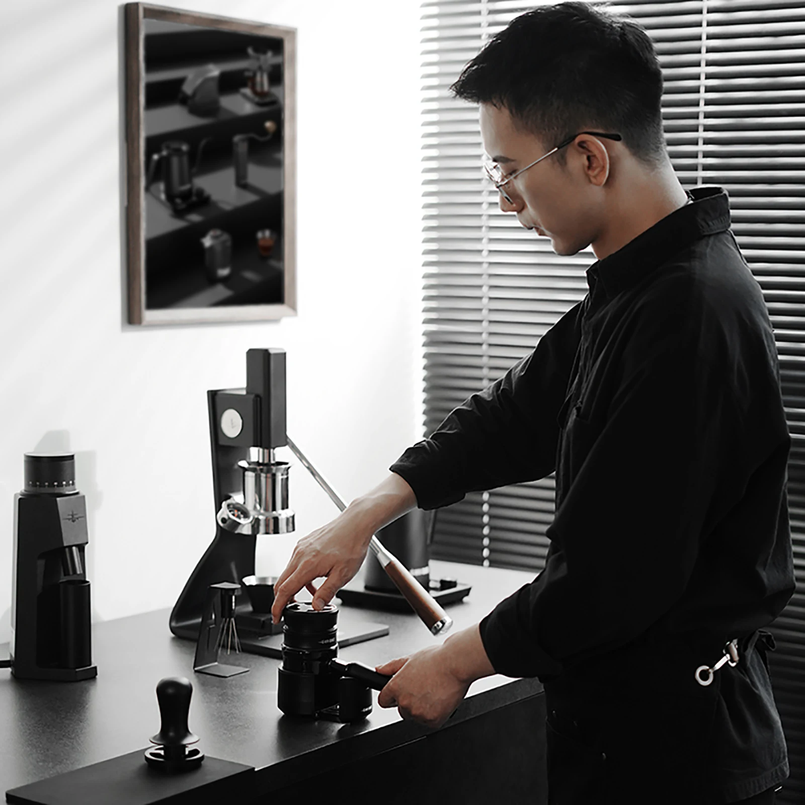 MHW-3BOMBER Распределитель кофе 51/53 35/58 5 мм эспрессо Гравитационная адаптивная