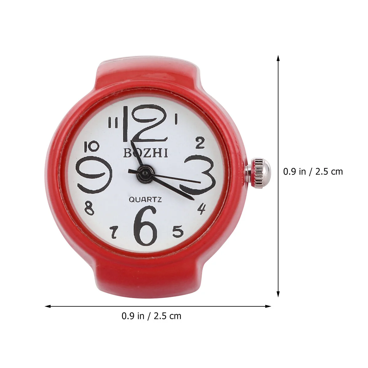 Watch-shaped Ring Ladies Watches For Women Water Proof Unisex Man Mini Clock