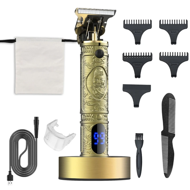 

Professional Hair Cutting with 180 Minutes Runtime Hair Trimmers for Men Barber