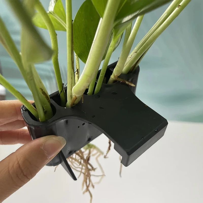 Аквариумный кашпо корзина для растений украшения аквариума со встроенным