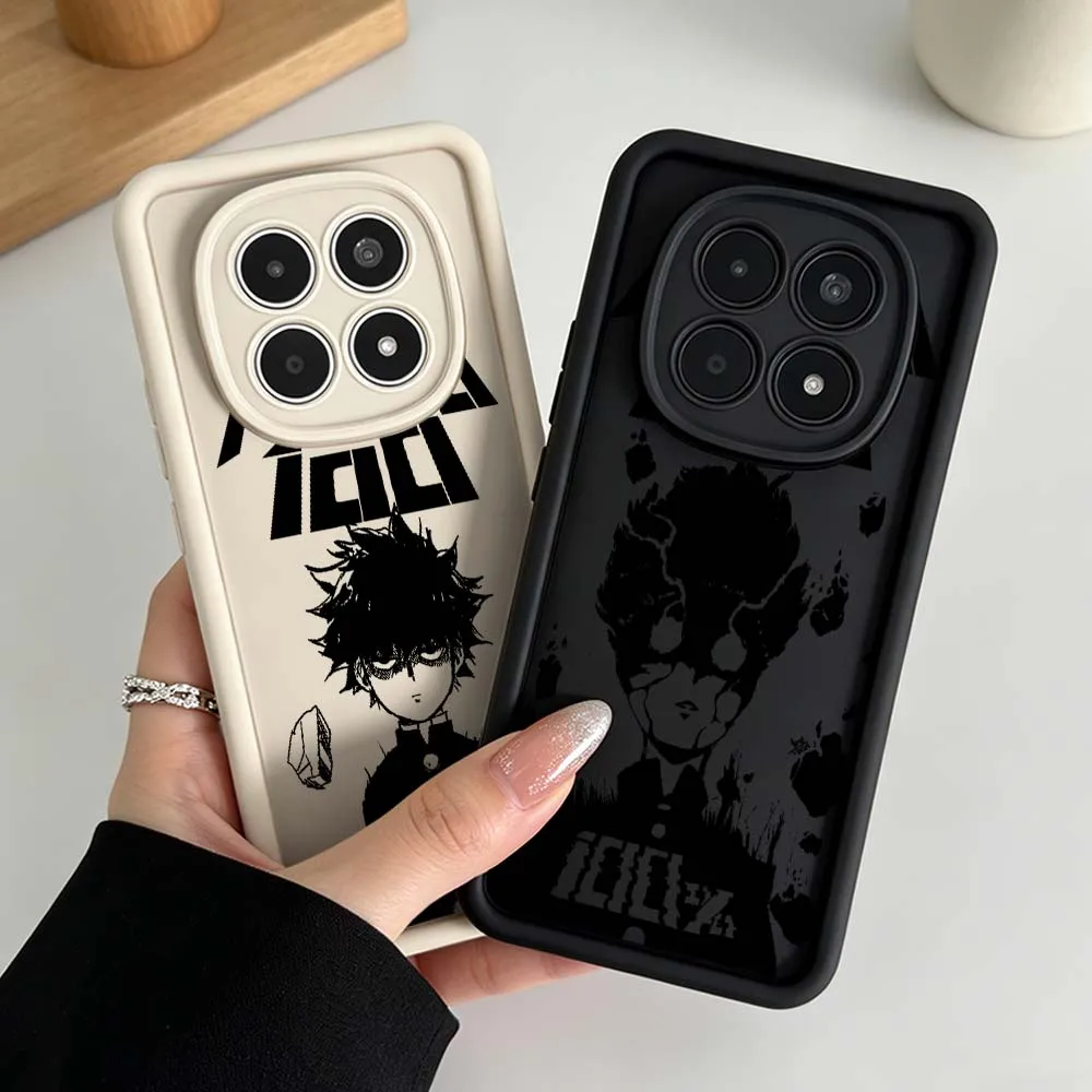 Фото Чехол для телефона Mobu Saiko Hyaku Anime для Xiaomi Redmi Note 15 14 13 12 11 10 14S 11S Pro Plus 5G, силиконовый чехол Eye Ladder №1