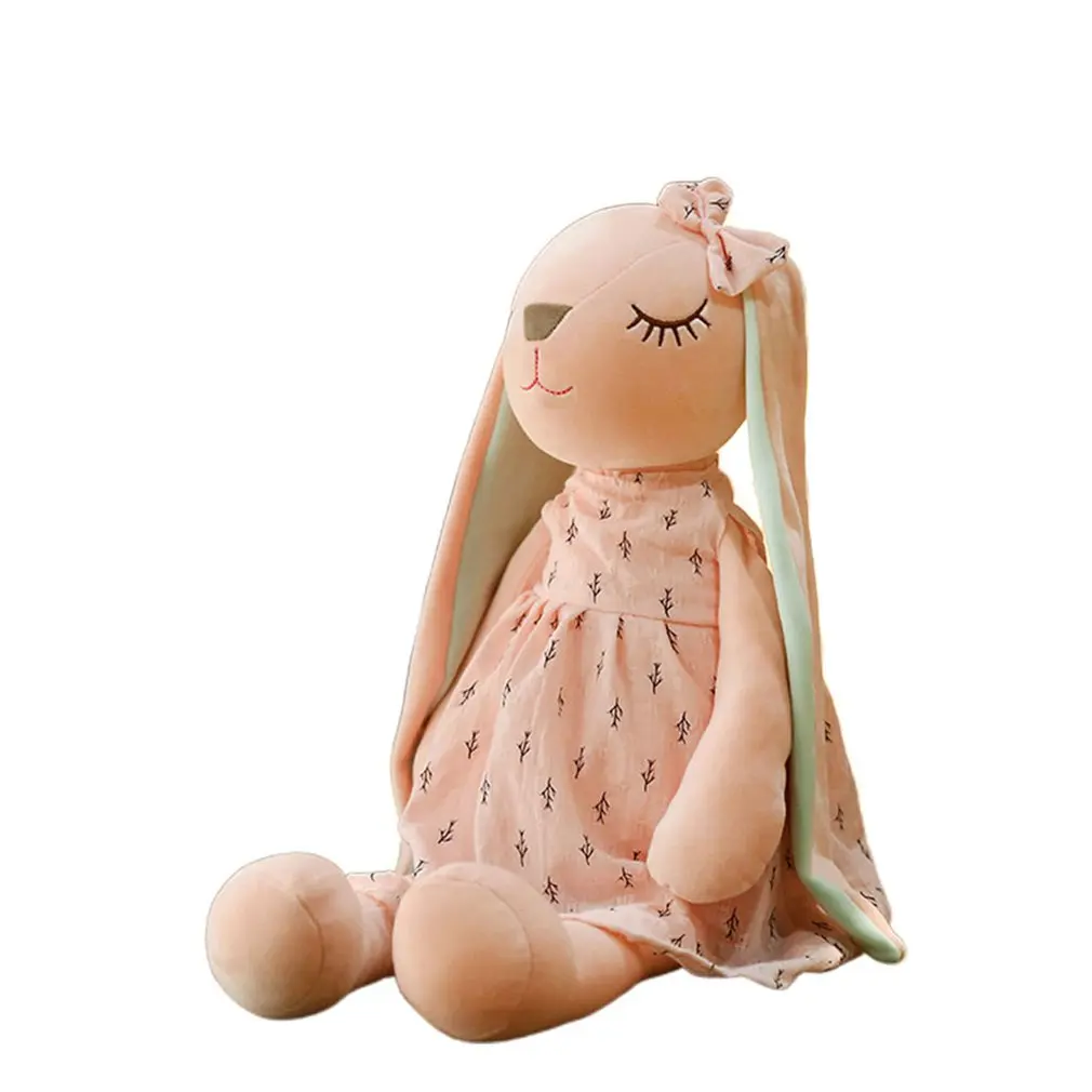 

35CM Creative Cute Bunny Doll Plush Toy Doll Baby Soothing Rabbit Doll With Sleeping Doll Doll Children Gift Home Decoration