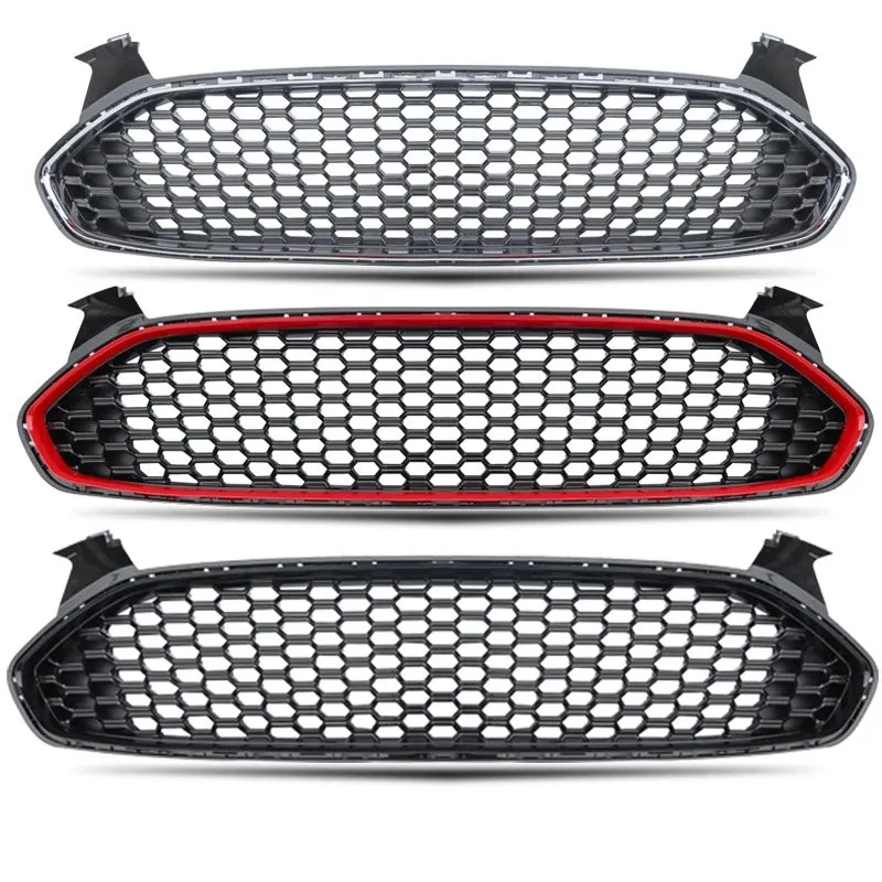 

Car Mesh Grill Front Bumper Grille For Ford Mondeo 2013 2014 2015 2016