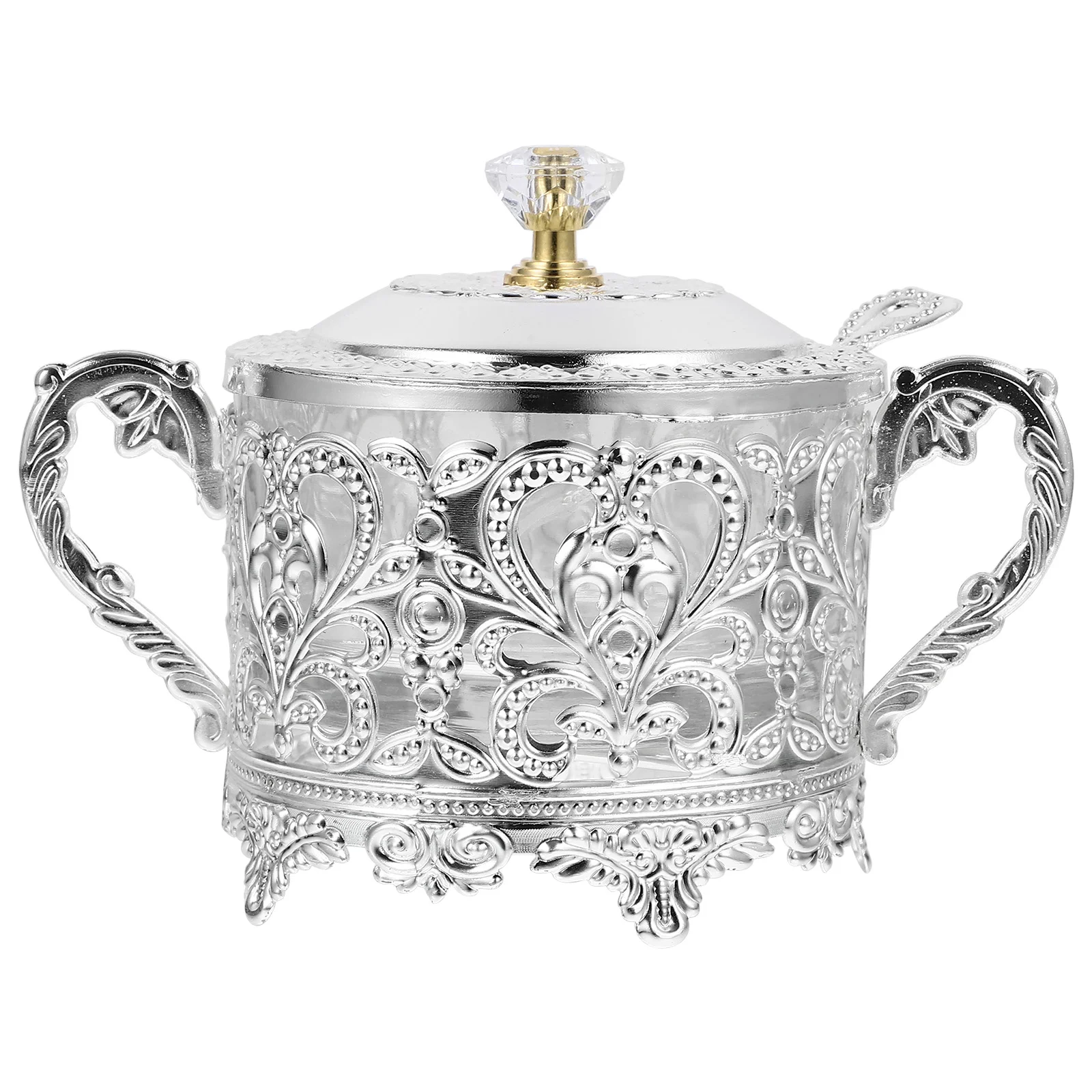 

Condiment Dispenser Salt Food Containers With Lids Kitchen Supplies Reusable Seasoning Jar Glass Canister Household Food