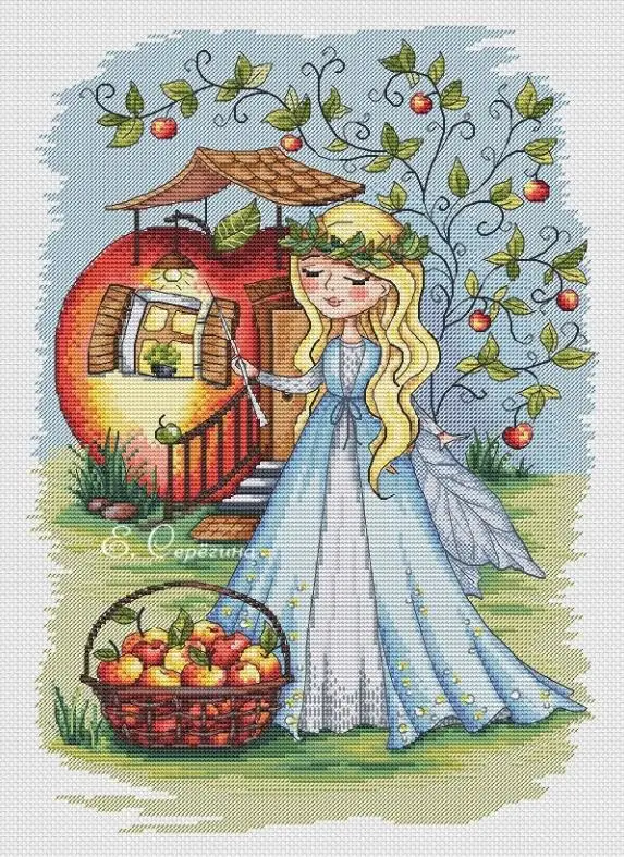 

Набор для вышивки крестиком летний spirit 35-45, 14/16/18/27/28