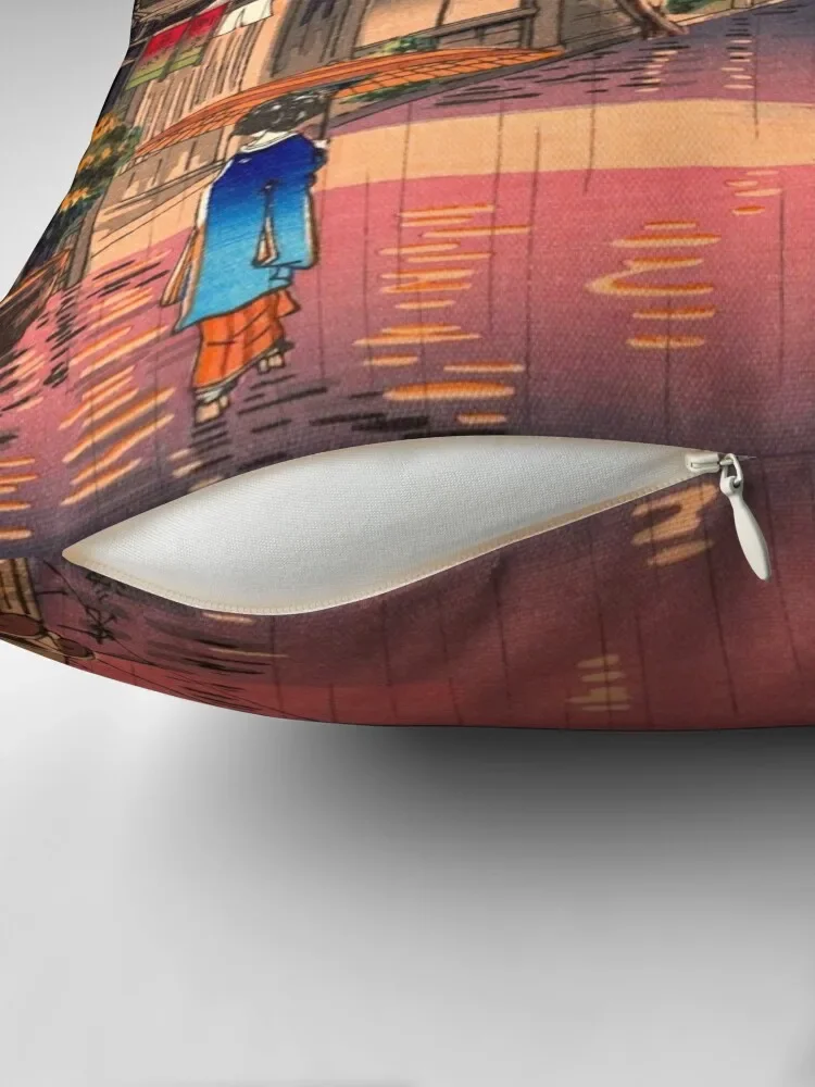 Вечерняя декоративная подушка Tsuchiya Koitsu at Ushigome рождественские украшения для дома