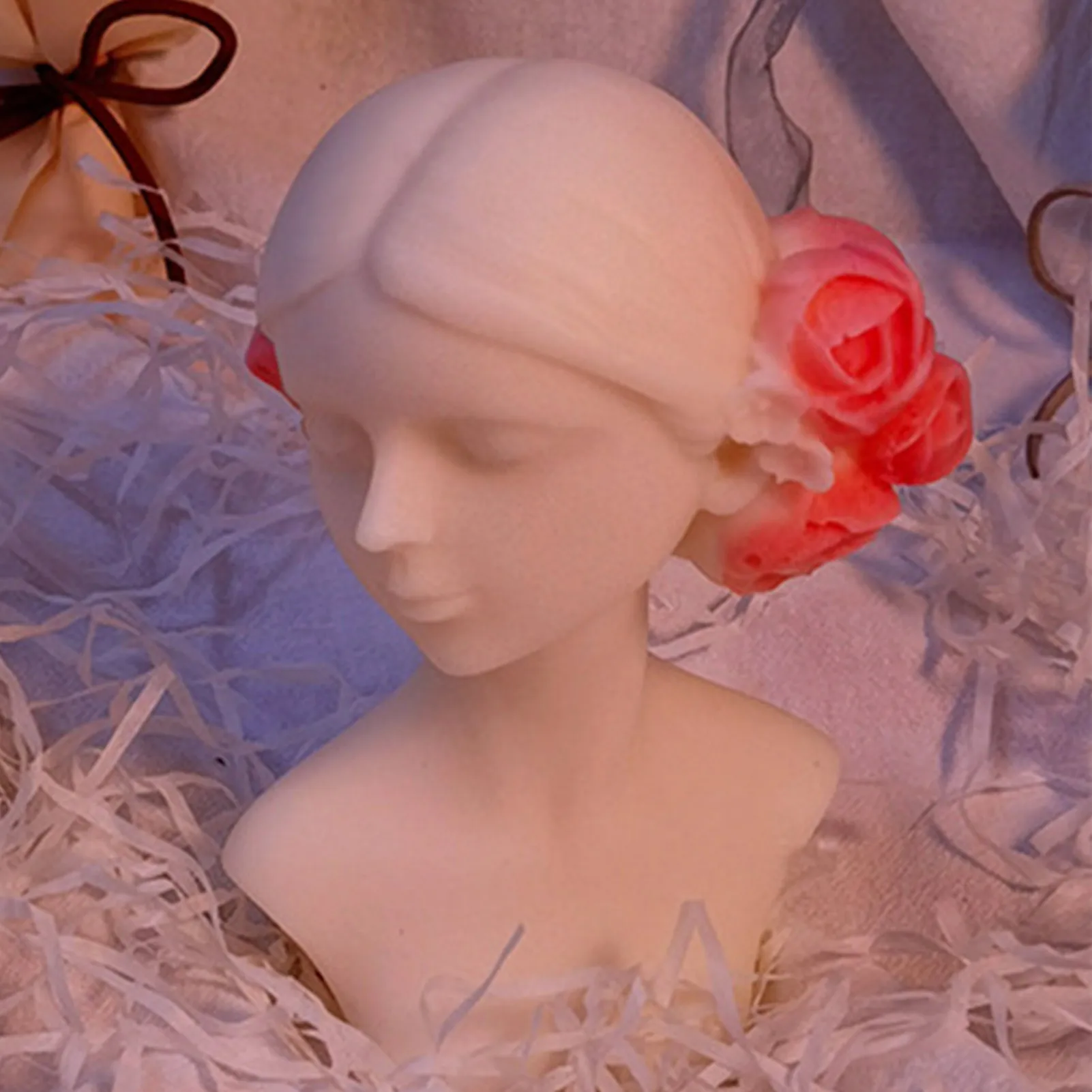 

Форма для ароматизированных свечей «сделай сам», силиконовая форма для литья свечей с закрытым глазом для девушек, форма для изготовления с...