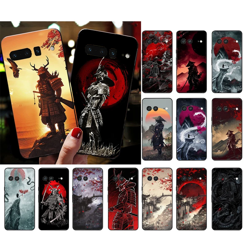 

Phone Case for Google Pixel 8 7 Pro 7a 6A 6 Pro 5A 4A 3A Pixel 4 XL Pixel 5 6 4 3 3A XL Japanese Samurai Case