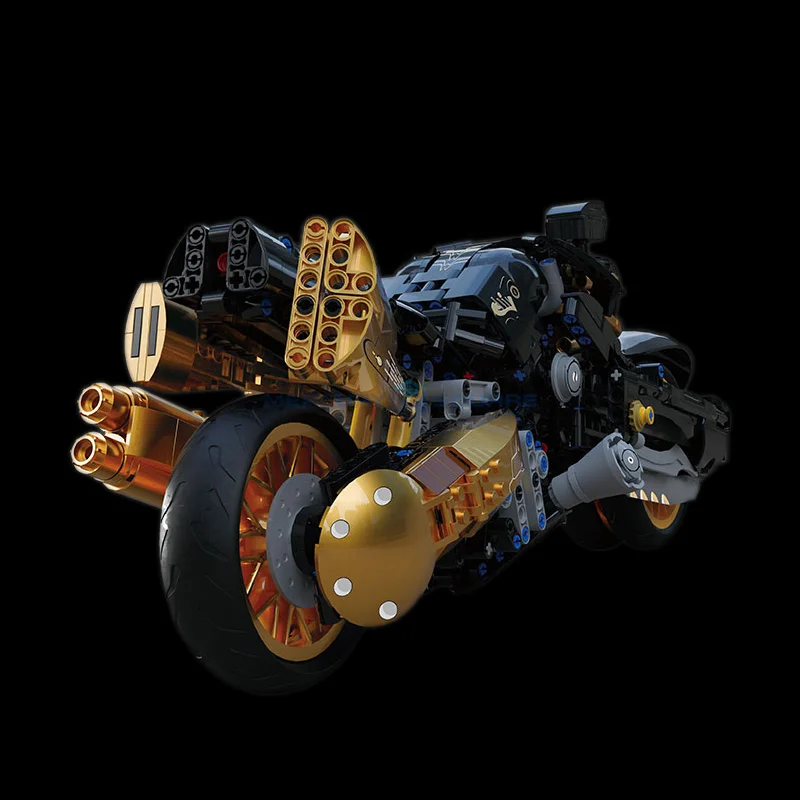 Финальная фантазия Fenrir техническая идея мотоцикл 10248 MOC быстрая скорость модель