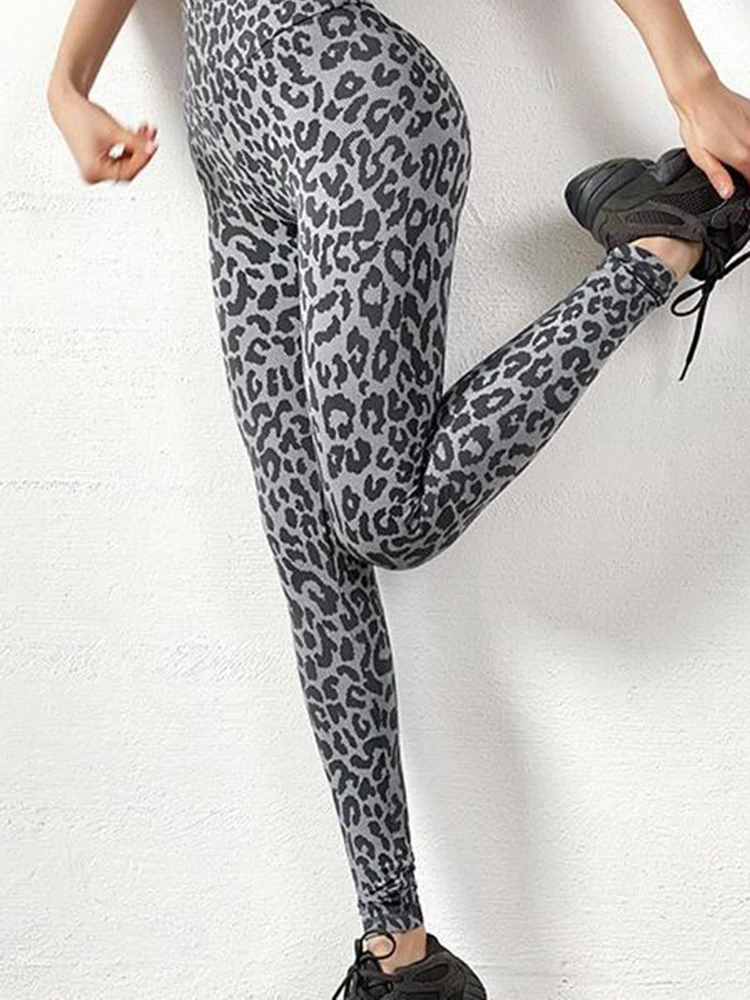 Zebra Printed Leggings Women Push Up High Waist Sexy Leggins Summer Fitness Jogging Pencil Pants Workout Trousers Gym Clothing