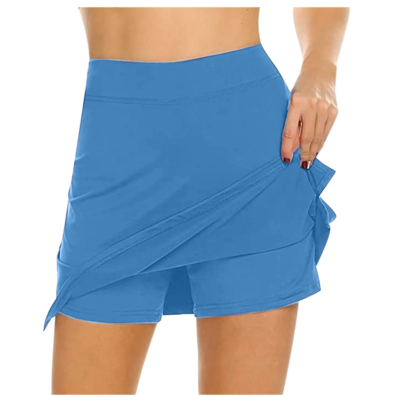 

Skort для бега, представлений, Женская теннисная легкая Спортивная юбка