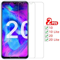 screen protector tempered glass for honor 10 20 lite case cover coque on honer onor 10lite 20lite light honor10 honor20 20light