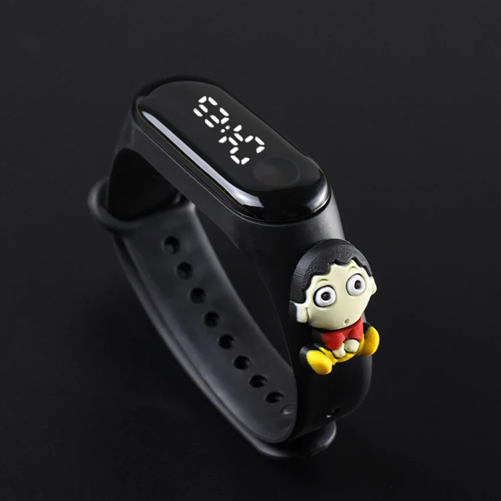 Waterproof Cartoon Children's White Light LED Electronic Watch Sports Bracelet Table