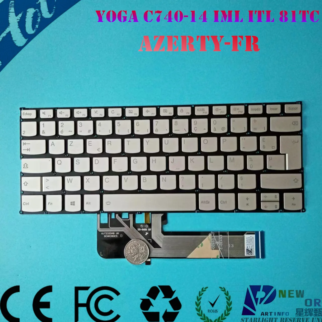 Рисунок 2 - Клавиатура для ноутбука с подсветкой