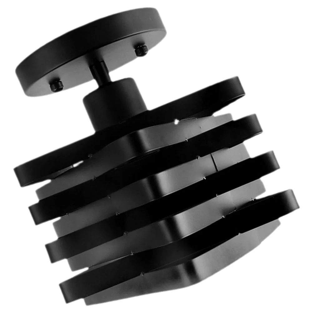 

Flush Mount Ceiling Light Bathroom Living Modern Style Lamp Fixtures American Balcony Wrought Iron