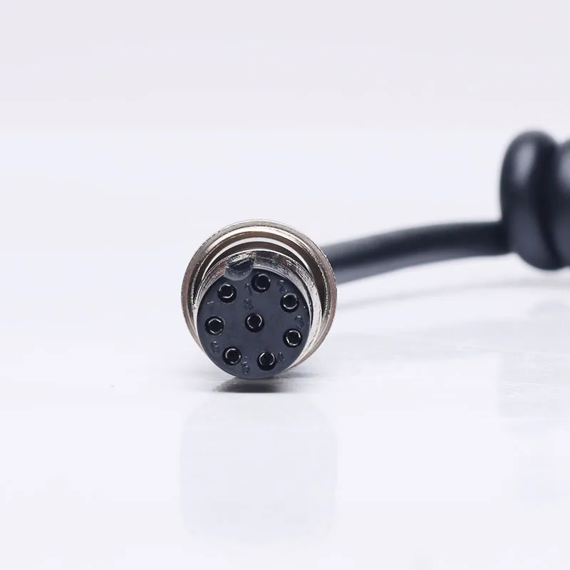 Handheld Speaker Mic Microphone PTT MC43S Round 8 Pin 8pin for Kenwood Two Way Radio Walkie Talkie TS 480HX 990S 2000X TM-231