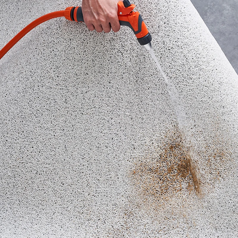 Ins Doormat Non-Slip Waterproof Dustproof Carpet Hallway Bath Mat PVC Kitchen Mat Can Be Cut Custom Indoor Home Entrance Doormat