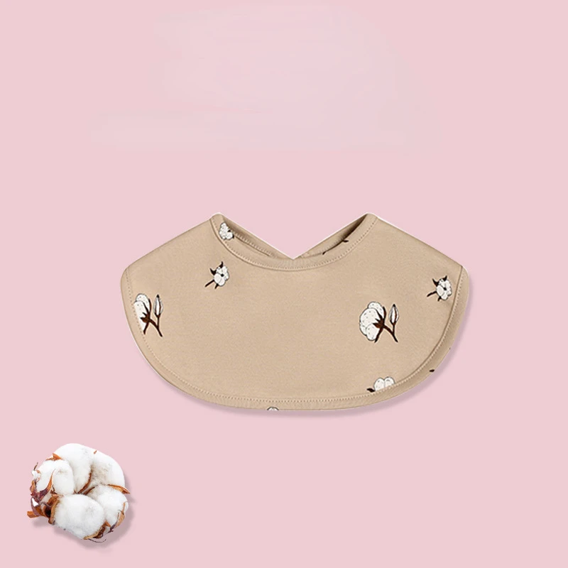 Хлопковые Нагрудники Для Новорожденных Мягкие Дышащие Салфетки Отрыжки С Милым