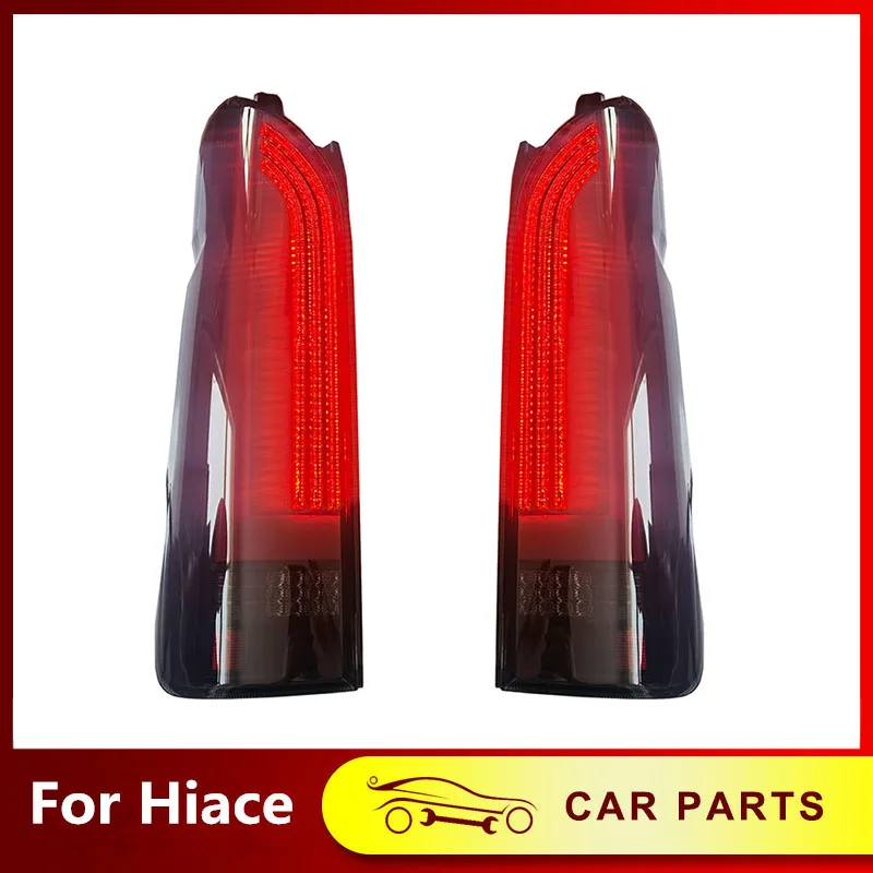 

1Pair Car Led Tail Lamp For 2005-2018 Toyota Hiace Tail Rear Light Brake Stop Lights Lamp Taillight Modified Tail Light Assembly
