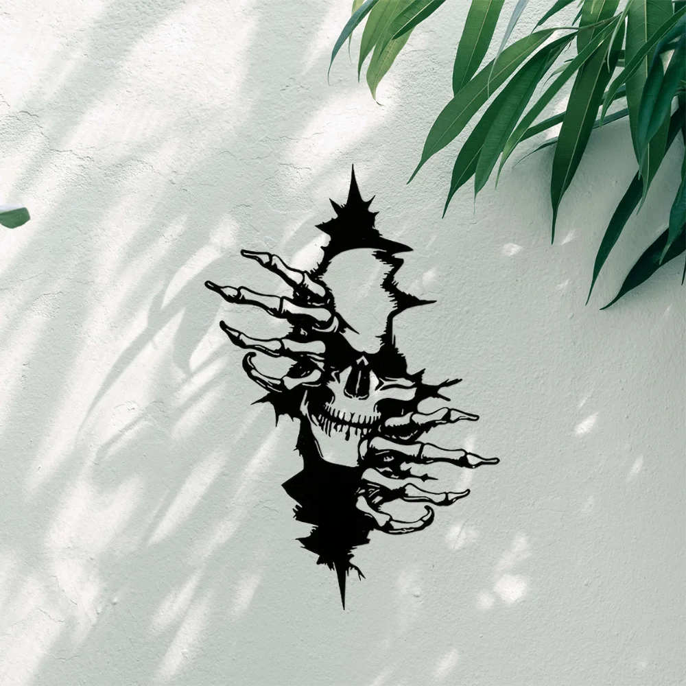 Универсальное Украшение На Хэллоуин Металлические Настенные Акценты Для