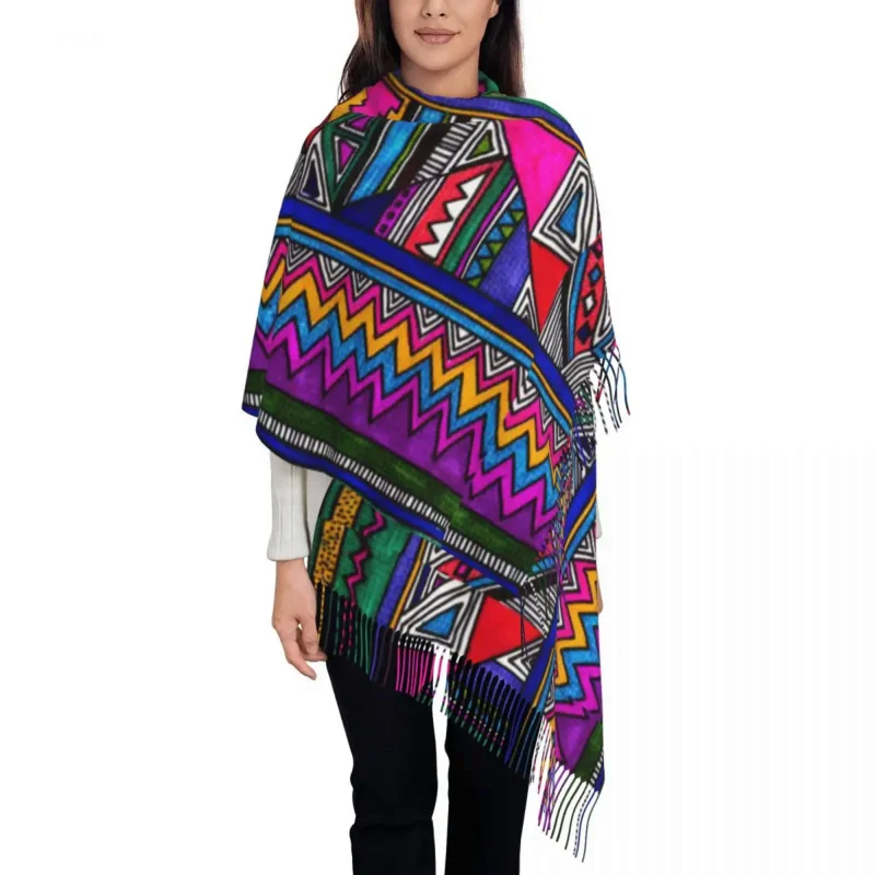 Шаль в стиле бохо