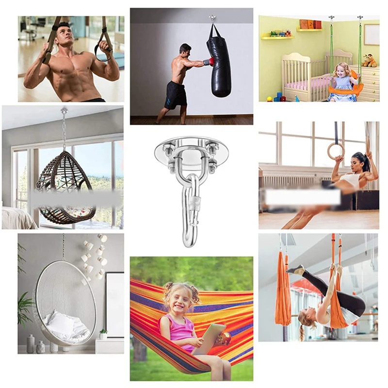 1 комплект кронштейн для гамака подвесной диск йоги пружинный стул аксессуары