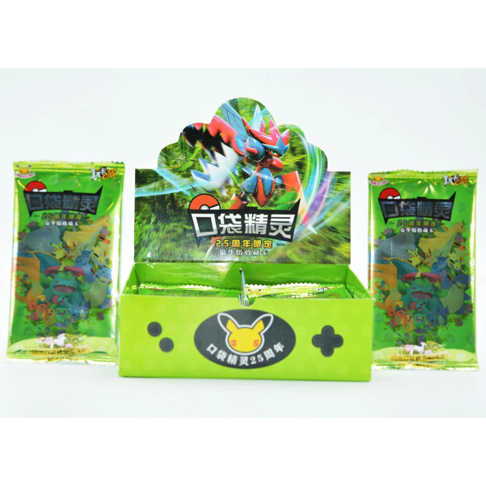 

Anime Pokemon GR Version Second Bullet Diamond Flash Card Collection Card 25th Anniversary Limited Deluxe Chinese Version