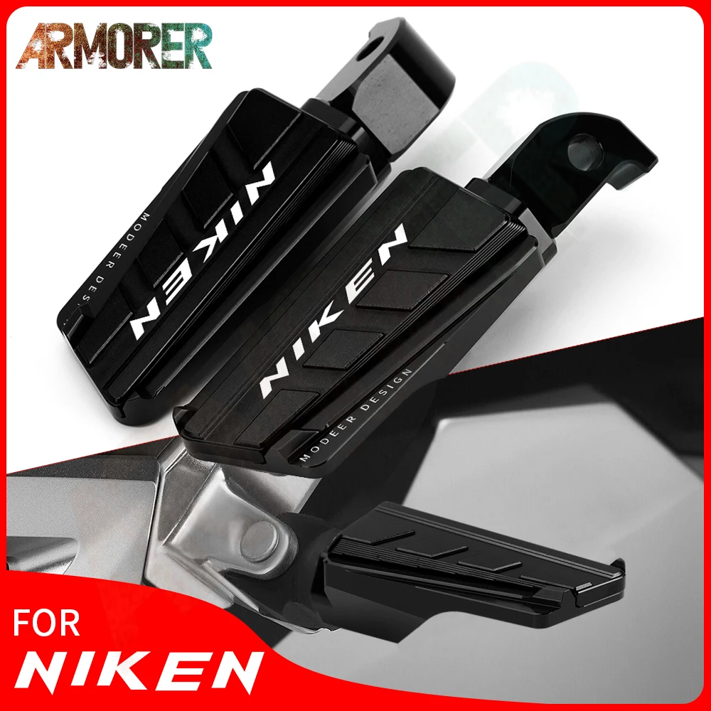 

Motorcycle Rear Foot Pegs Rests Passenger Footrests Accessories For YAMAHA NIKEN NIKENGT NIKEN GT 2018 2019 2020 2021 2022