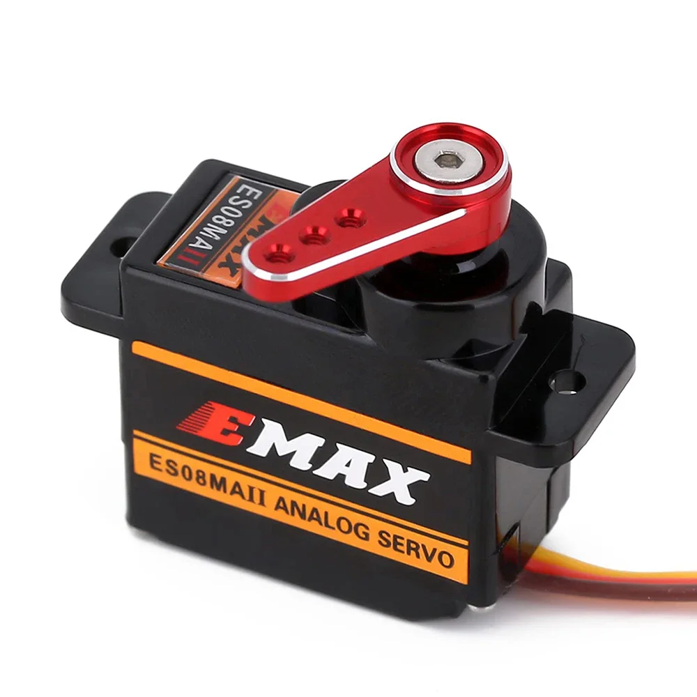 Фото Металлический сервопривод 15T для Emax ES08MA II, подходит для осевого гусеничного автомобиля SCX24 1/24, детали радиоуправляемого гусеничного автомобиля №4