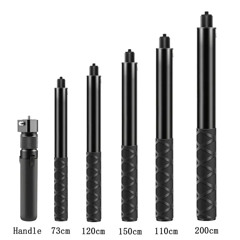 Палка для селфи Insta360 X4 X3 X2 GoPro 12 11 10 9 8 DJI Action 4/3 SJCAM