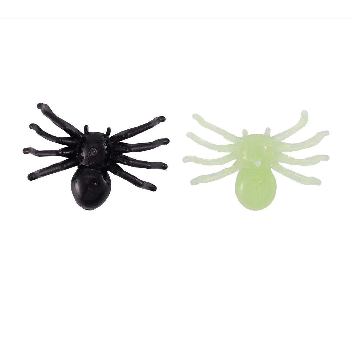 

300pcs Spiders Spider Luminous in Dark Spiders Scary Spider Insect Creepy Haunted House Photo Props
