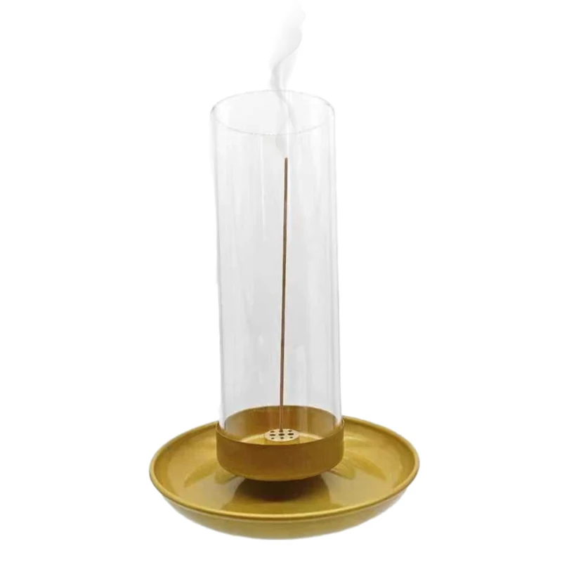 Держатель для благовоний палочек съемный стеклянный Ловец ясеня безвредная