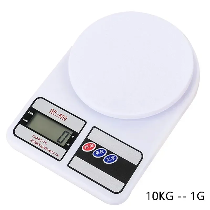 

Электронные кухонные весы, высокоточный цифровой прибор для измерения пищи и выпечки, максимальный вес 10 кг