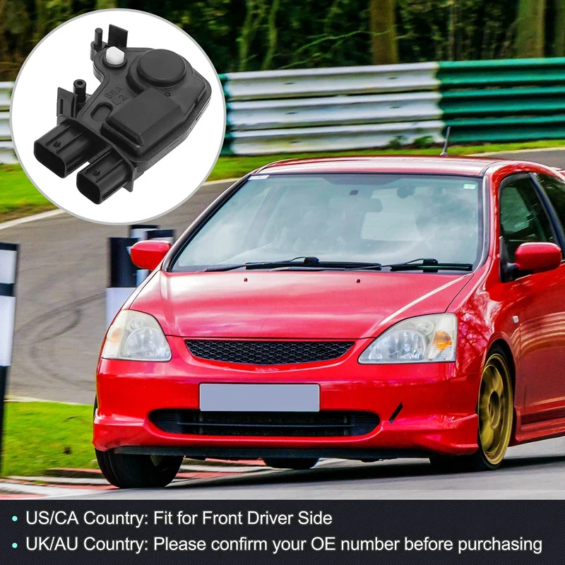

Power Door Lock Actuator Motor Front Left Driver Side For Honda Civic For Accord 2-Door Coupe 72155-S5P-A11