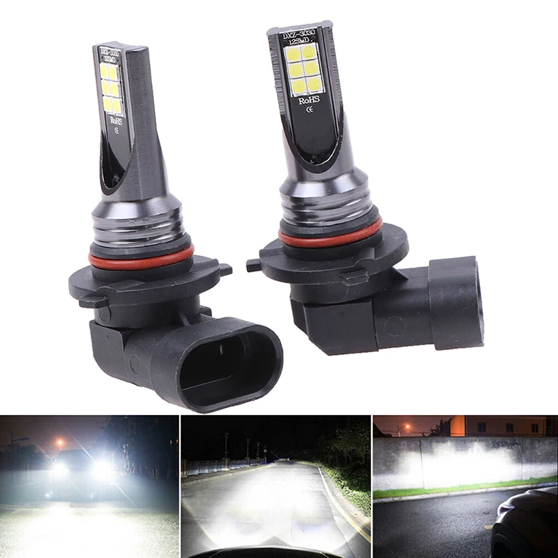 

2Pcs 9005 9006 LED Hi-Low Beam Headlight 100W 19000LM Fog Lights 6000K White